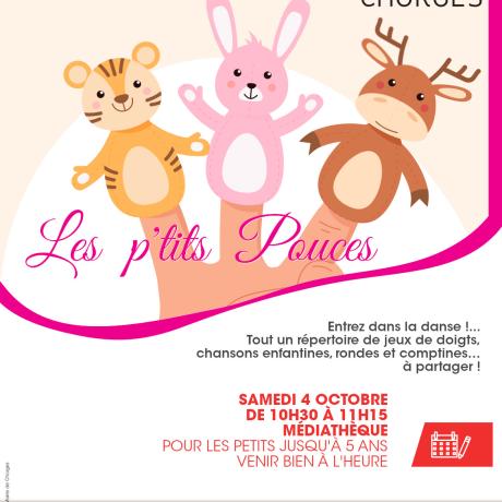 Les P'tits Pouces - Médiathèque CHORGES - Les P'tits Pouces - Médiathèque CHORGES
