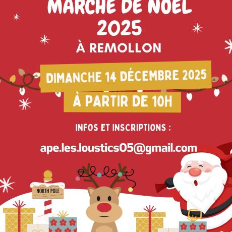Marché de Noël des Loustics_Remollon - Marché de Noël des Loustics_Remollon