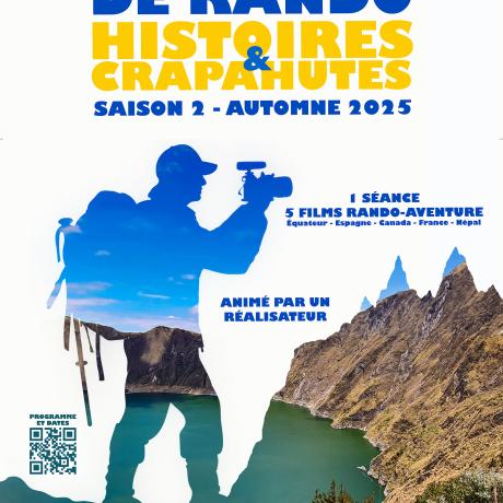 Festival du film de Rando "Histoires & Crapahutes" Saison 2 EMBRUN - Festival du film de Rando "Histoires & Crapahutes" Saison 2 EMBRUN Festival du film de Rando "Histoires & Crapahutes" Saison 2 EMBRUN - Festival du film de Rando "Histoires & Crapahutes" Saison 2 EMBRUN