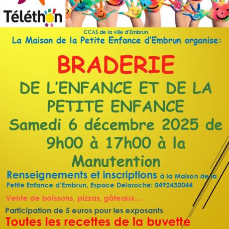 Braderie de l'enfance et de la petite enfance_EMBRUN - Braderie de l'enfance et de la petite enfance_EMBRUN