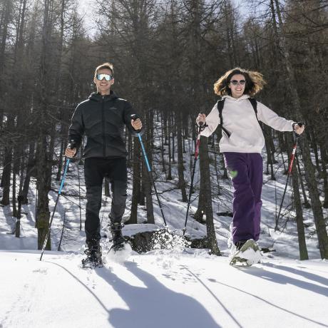 Évasion Nordique - Le Sauze - Raquettes à neige