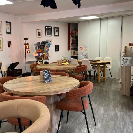 Exposition d'art fluide au Café des arts - Café des arts