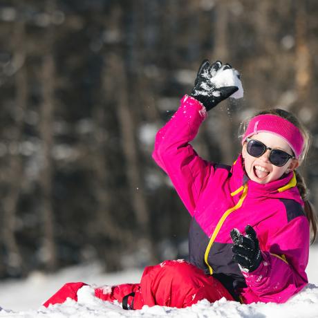 Snowball Marmottes - Le Sauze - Bataille de boules de neige au Sauze