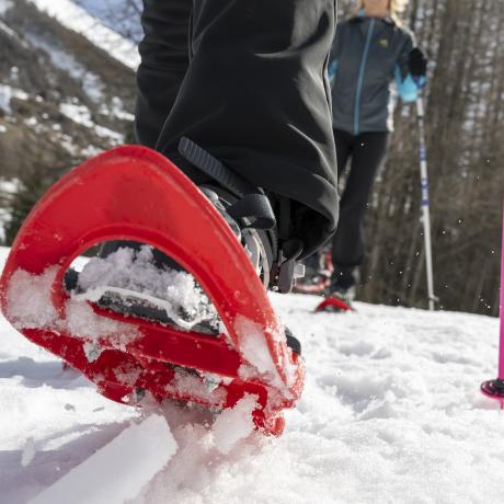 Découverte des raquettes - Le Sauze - Balade en raquettes à neige
