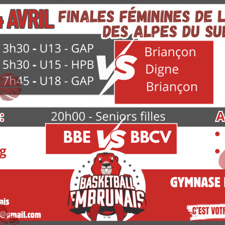 Finale Féminines - Coupe des Alpes du Sud - BASKET BALL - Finale Féminines - Coupe des Alpes du Sud - BASKET BALL