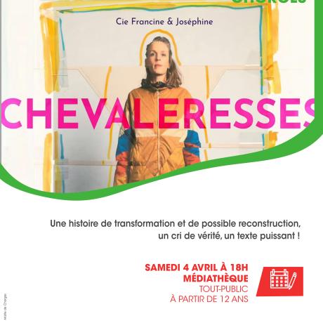 Lecture théâtralisée - Chevaleresses - Médiathèque de Chorges - Lecture théâtralisée - Chevaleresses - Médiathèque de Chorges