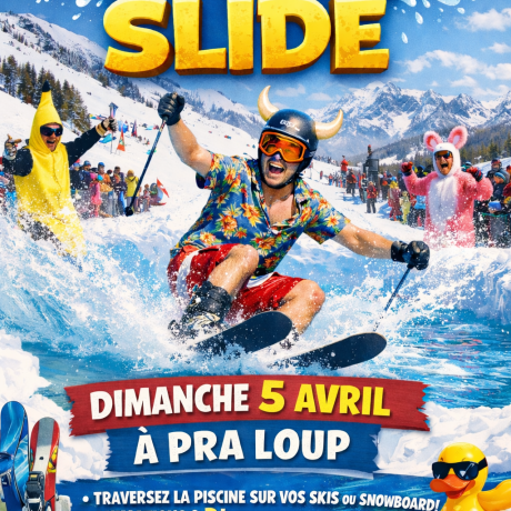 Water Slide_Pra Loup 1600 - Water Slide