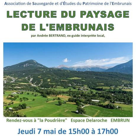 affiche paysage