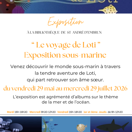 Exposition sous-marine "Le voyage de Loti" - Exposition sous-marine "Le voyage de Loti"