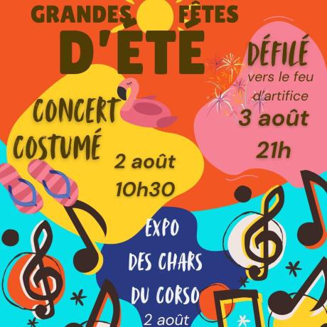 Concert fêtes d'été EMBRUN - Concert fêtes d'été EMBRUN