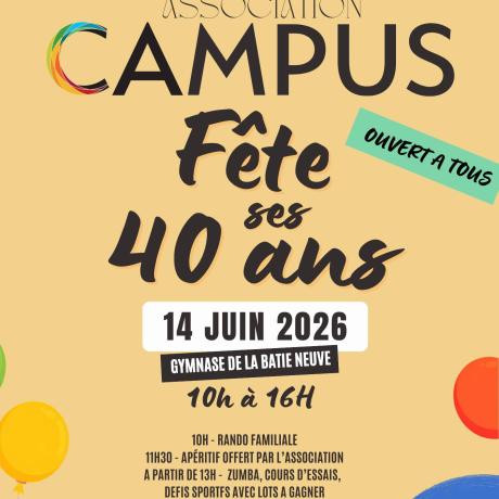 Campus fête ses 40 ans_La Bâtie-Neuve - Campus fête ses 40 ans_La Bâtie-Neuve