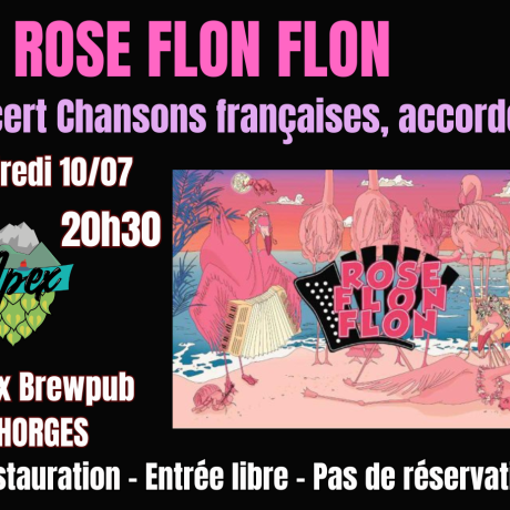 concert rose flon flon CHORGES - concert rose flon flon CHORGES