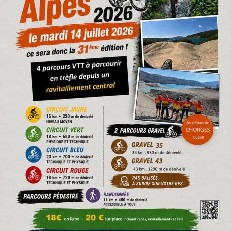 TERRE DES ALPES  2026 RANDO VTT - RANDO VTT TERRE DES ALPES