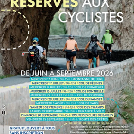 Cols et routes réservés aux cyclistes_Entrevaux - Cols et routes réservés aux cyclistes - Alpes de Haute Provence